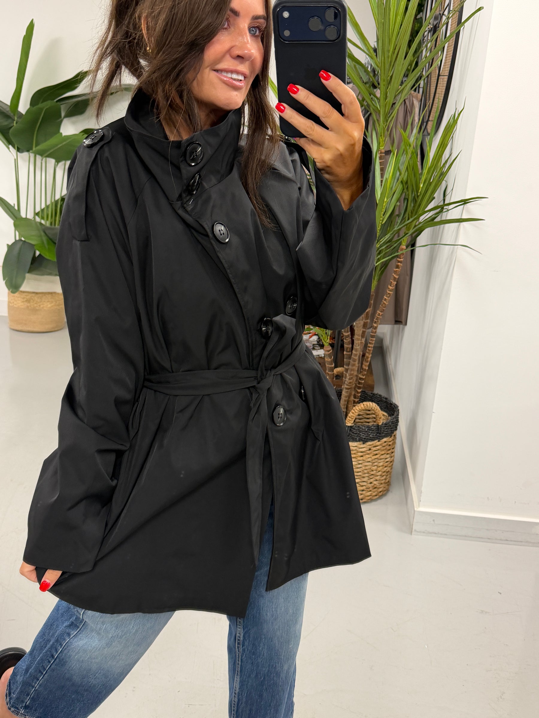 Trench Jacket - Black
