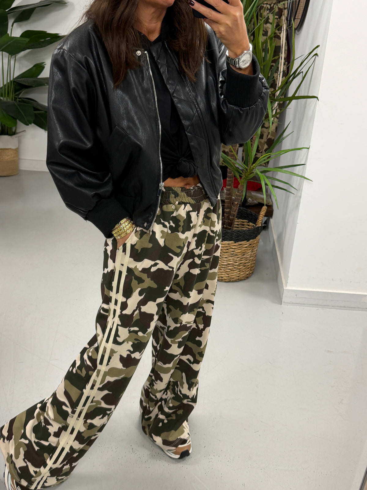 The Camden Camo Stripe Joggers (Size 10-14) *Special Deal/No Returns)