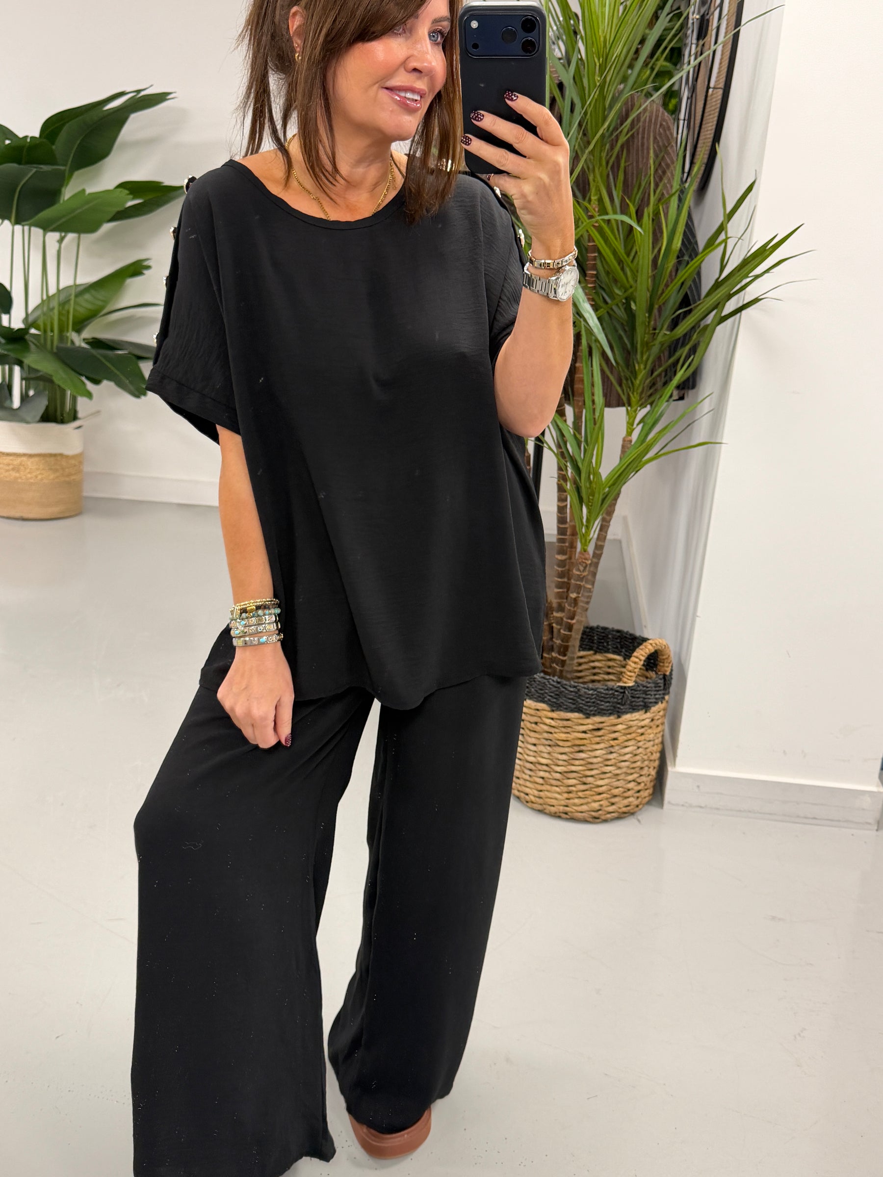 Military Two Piece - Black