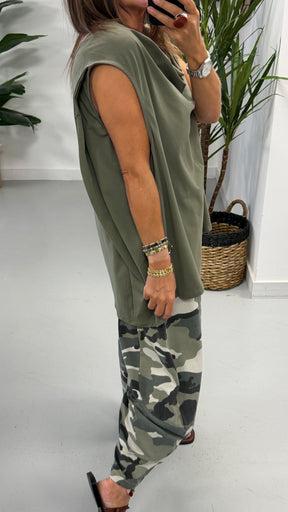 The Hi Lo Quirky Cowl Jersey