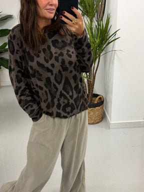 The Animal Print Soft Basic - Chocolate Cheetah (Size 10-14)