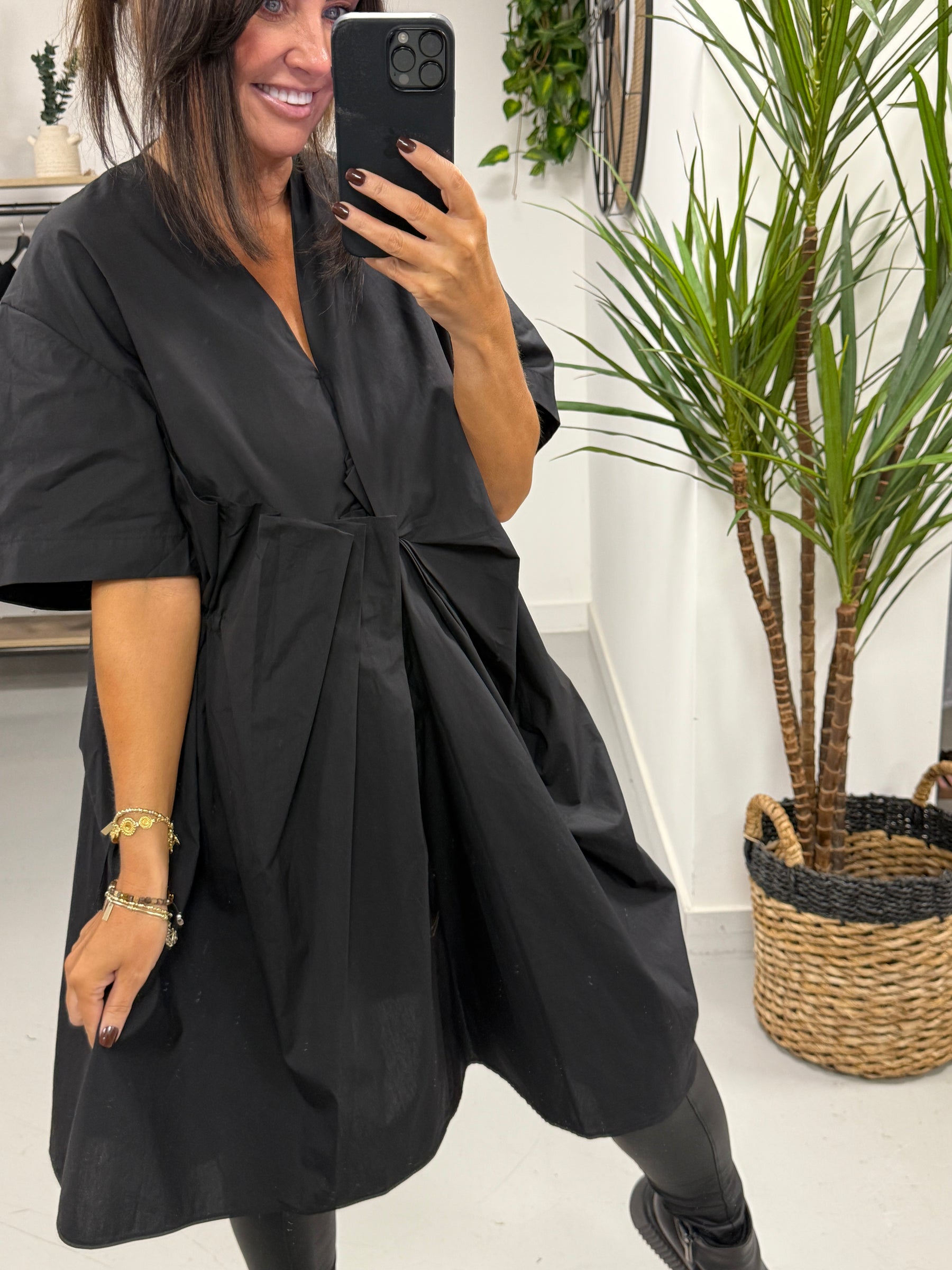 The Cosmo Pleat Tunic