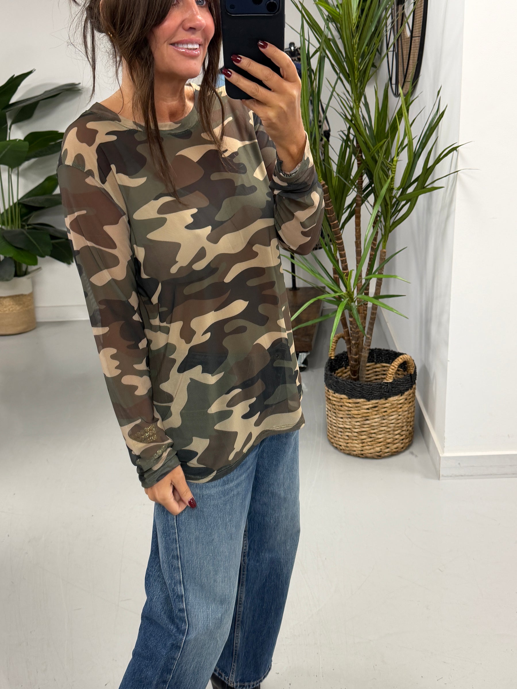 The Mesh - Camo  (Size 12-18)