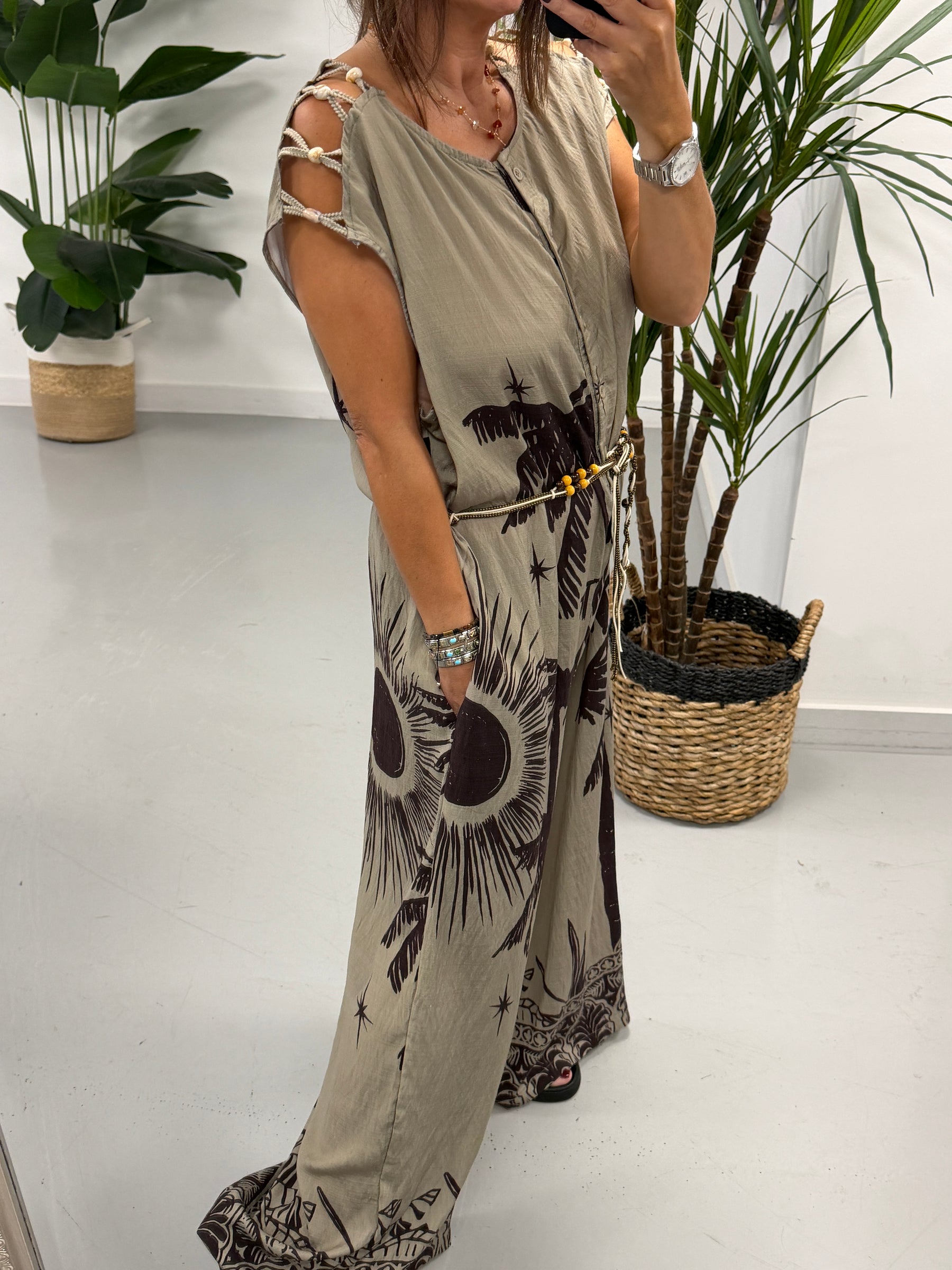 PRE ORDER The Arizona Jumpsuit-Pebble