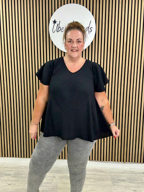 Heidi Swing Tunic - Black