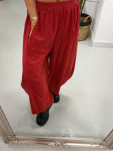 The Brooklyn Barrel Needlecord Joggers - Brick (Size 10-18)