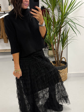 The Carrie Tulle Skirt - Black