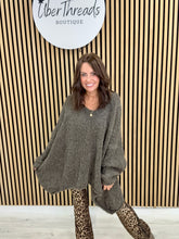 Popcorn Grunge Knit - Pebble