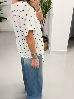 Dottie Side Tie - White