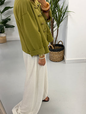Zeta Otto Military Jacket - Olive
