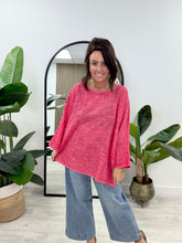 Washed Cotton Tunic - Pink