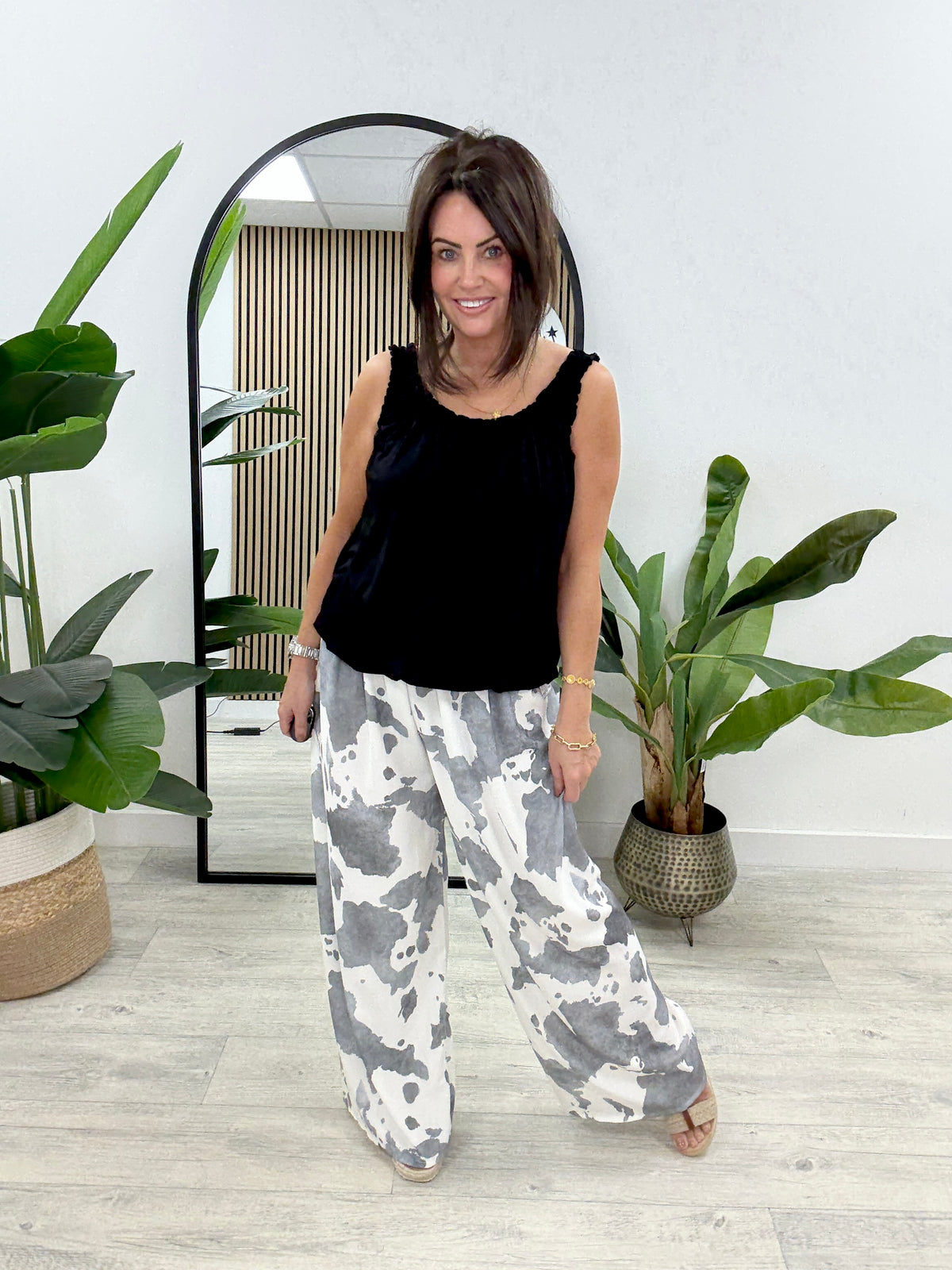 The Highland Belted Trouser - Grey