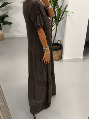 Harlow Vine Maxi - Chocolate