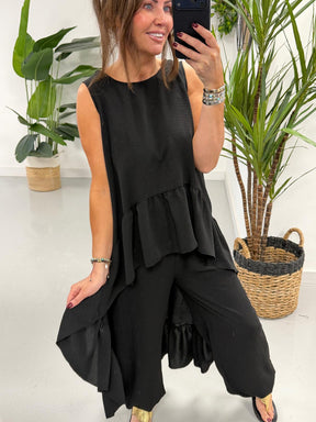 Valentina Hi Low Frill Two Piece