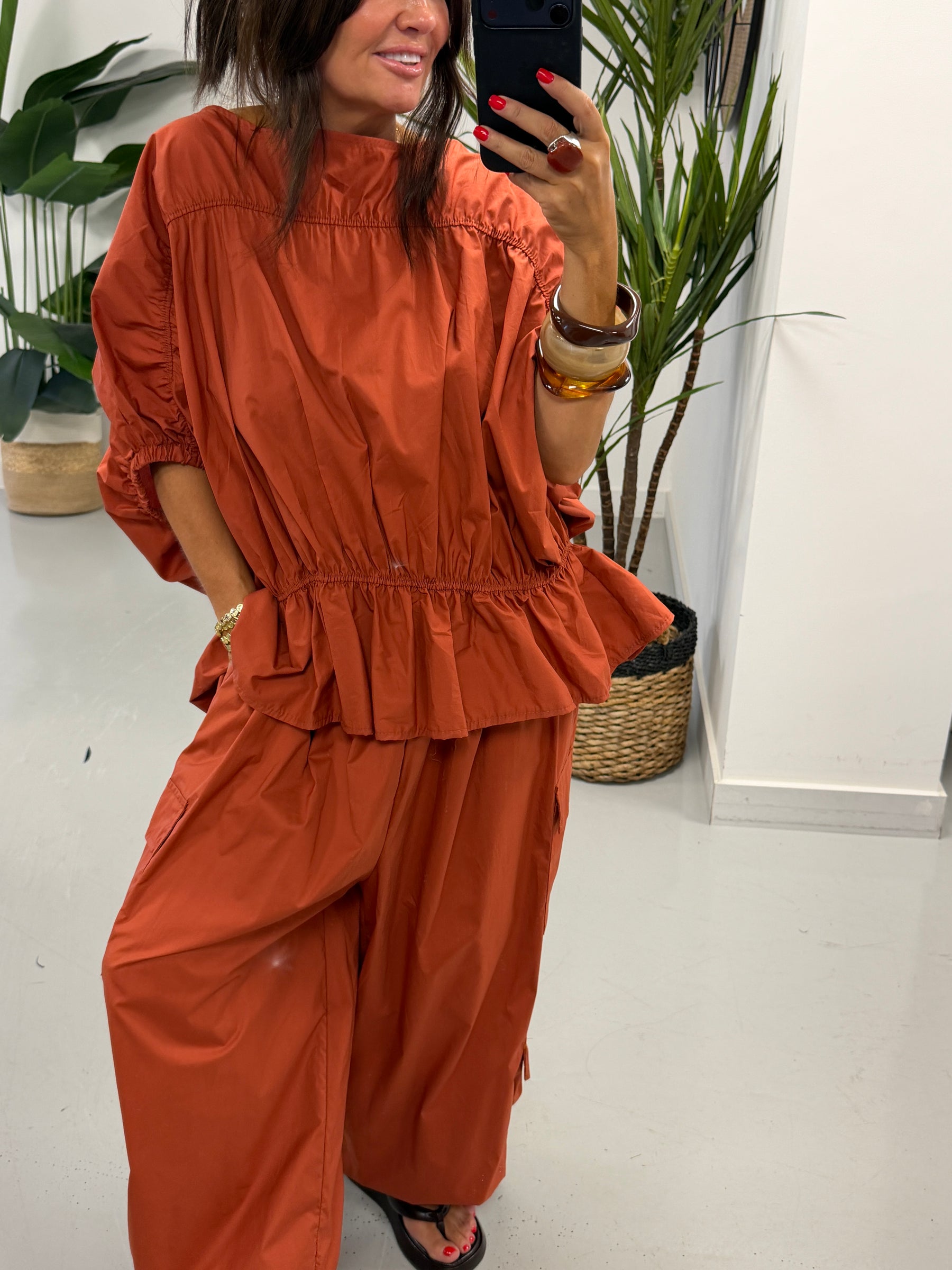 The Urban Cargo Trouser - Rust