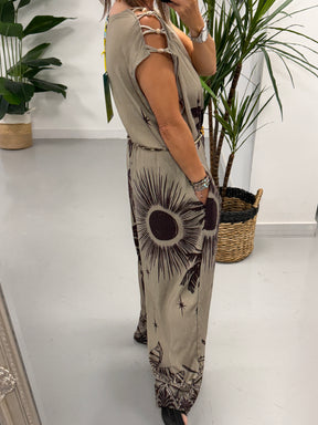 PRE ORDER The Arizona Jumpsuit-Pebble