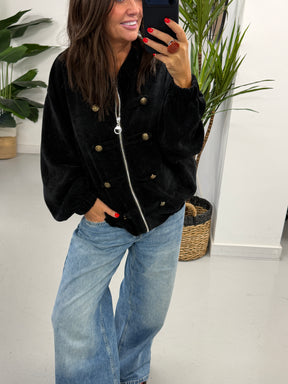 The Big Softie Military Bomber - Black