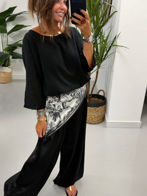 Basic Cotton Top - Black