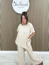 Lisbon Pleat Co-Ord - Classic Stone