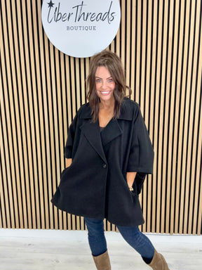 Autumn Cape - Black