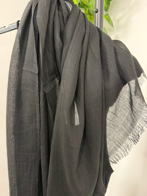 Summer Lightweight Scarf - Black