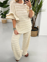 The Marrakech Double Frill Two Piece - Cream
