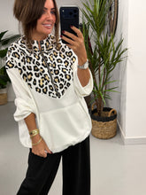 Animal Scuba Zip Up Sweater- Winter White (Size 12-16)