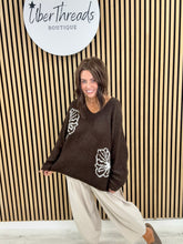 The Abbie Knit - Chocolate