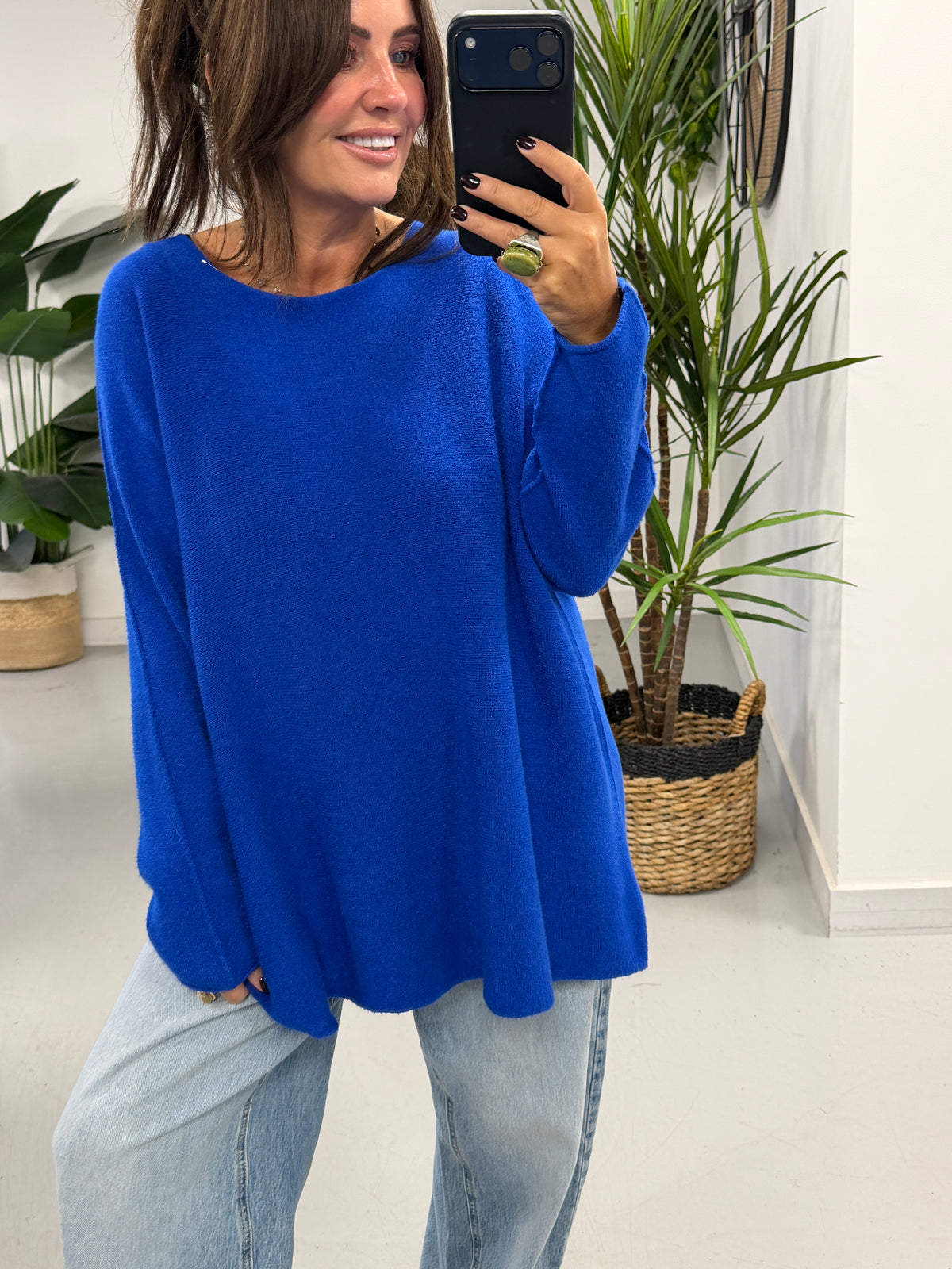 The Chelsea Soft Knit - Royal Blue