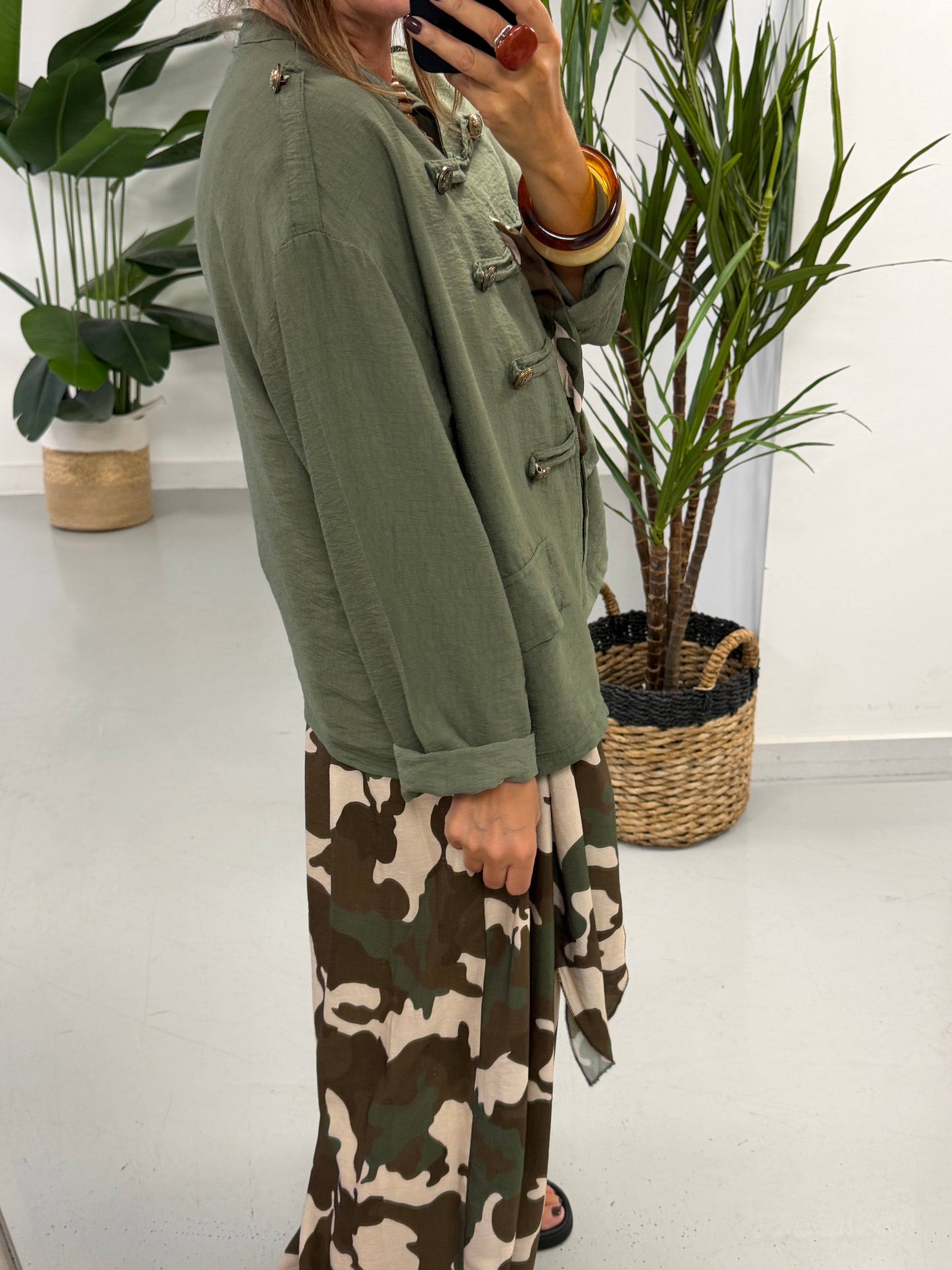 Military Jacket - Khaki