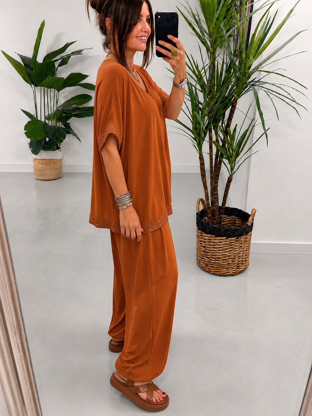 The Milano Two Piece - Rust