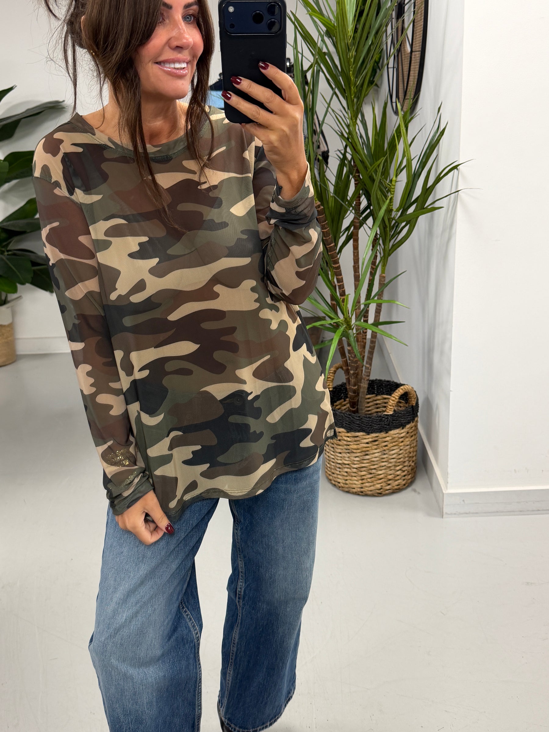 The Mesh - Camo  (Size 12-18)