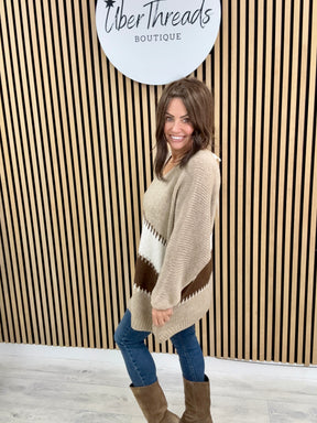 The Soft Stitch Knit - Camel