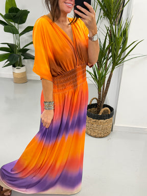 The Summer Sands Ombré Maxi - Orange