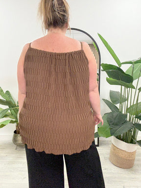 The Ocean Breeze Vest - Chocolate