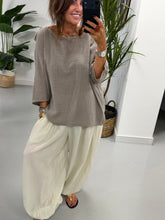 Basic Cotton Top - Taupe