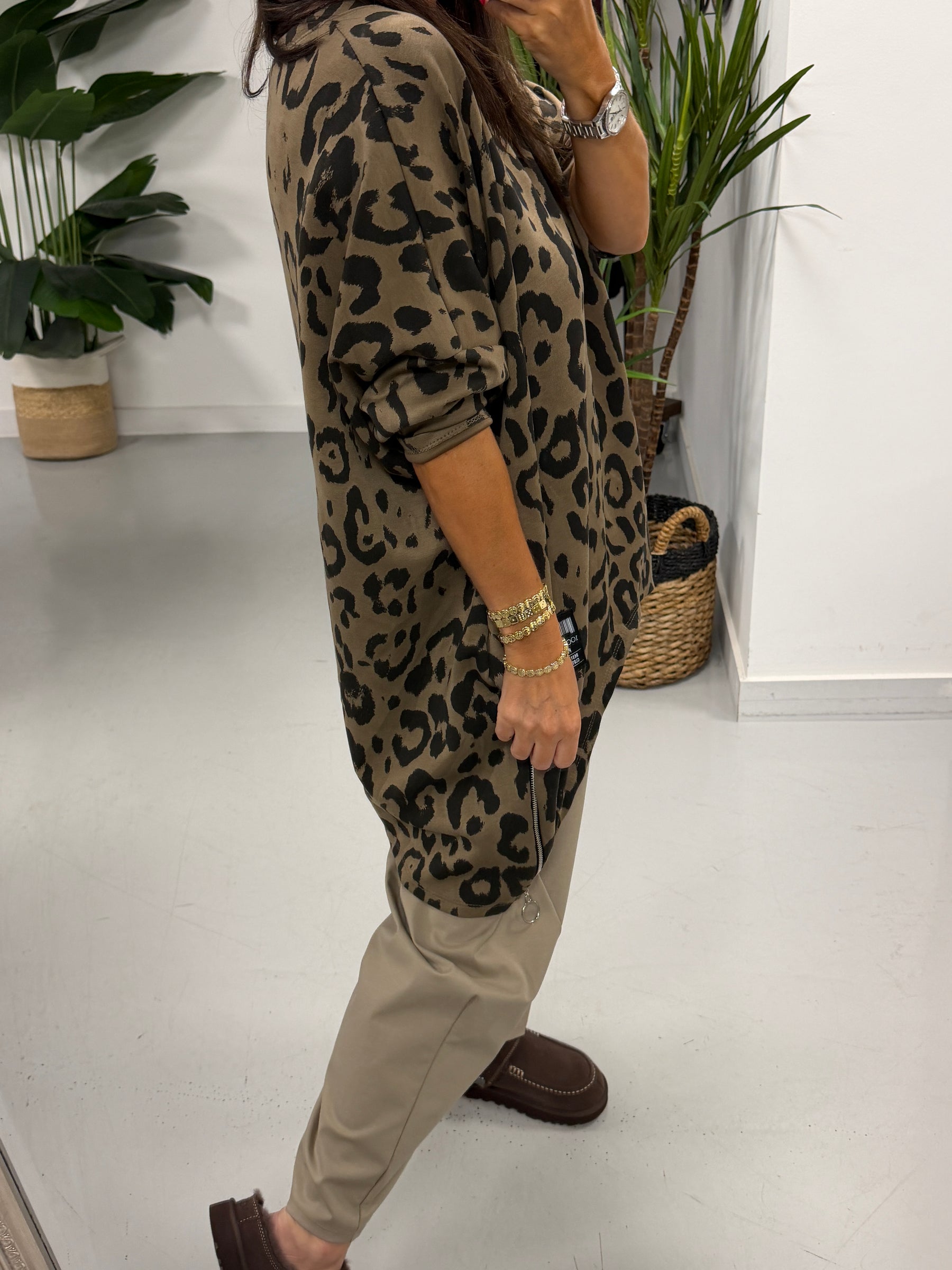 The Animal Dipped Hem - Coffee