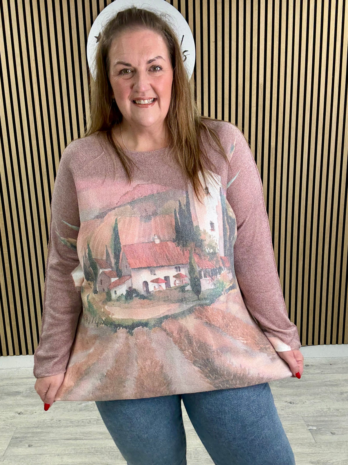 The Scenic Soft Knit - Mauve