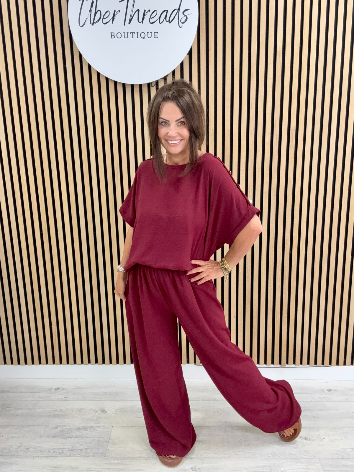 Military Two Piece - Mulberry