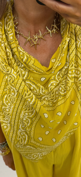 Gold Star Fish Necklace