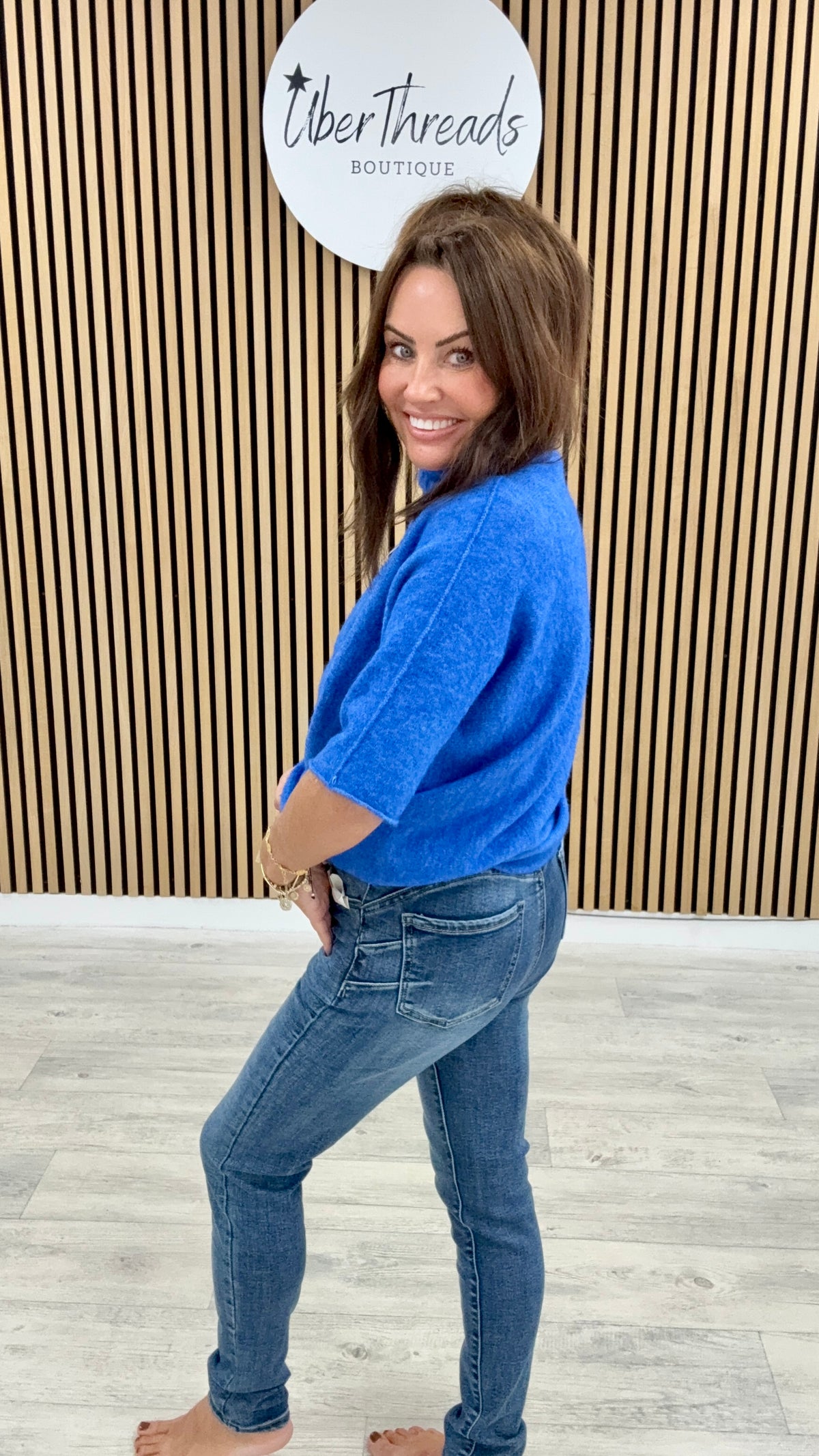 Redberry Push up Skinny Jeans - Blue