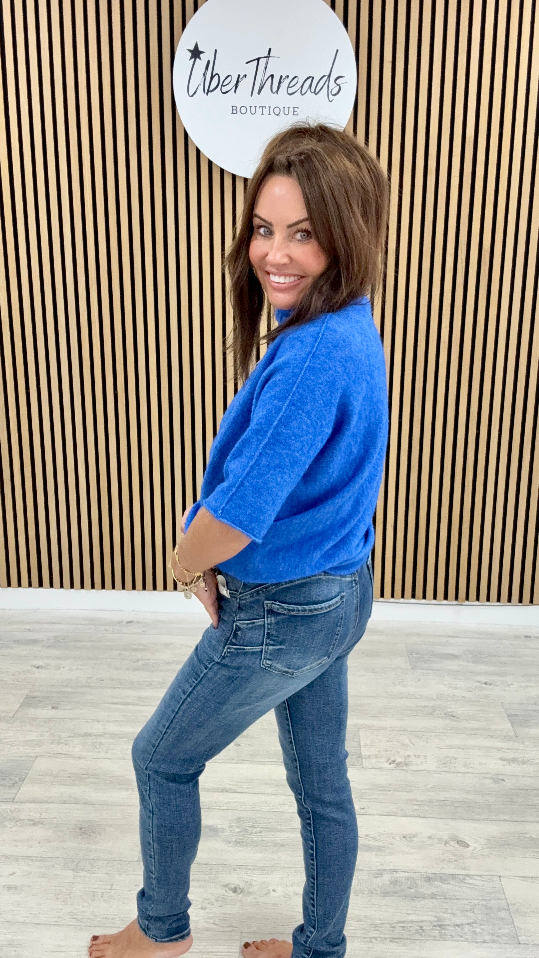 Redberry Push up Skinny Jeans - Blue