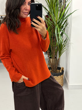 Asher Soft Knit - Pumpkin Spice