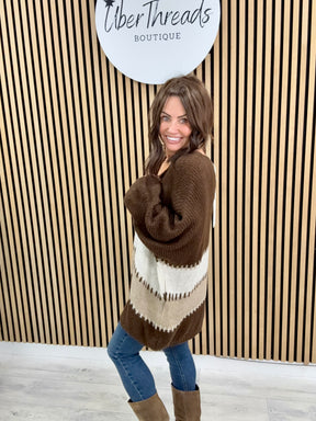 The Soft Stitch Knit - Chocolate