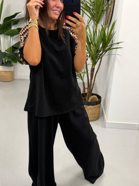The Ziggy Scuba Tracksuit - Black