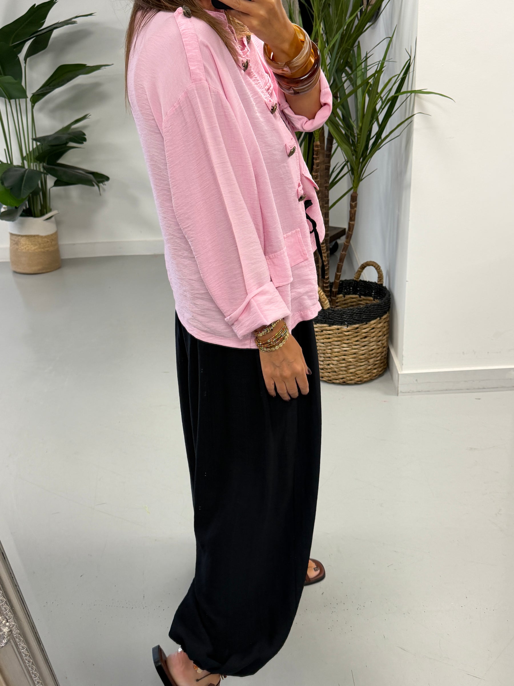 Military Jacket - Pink