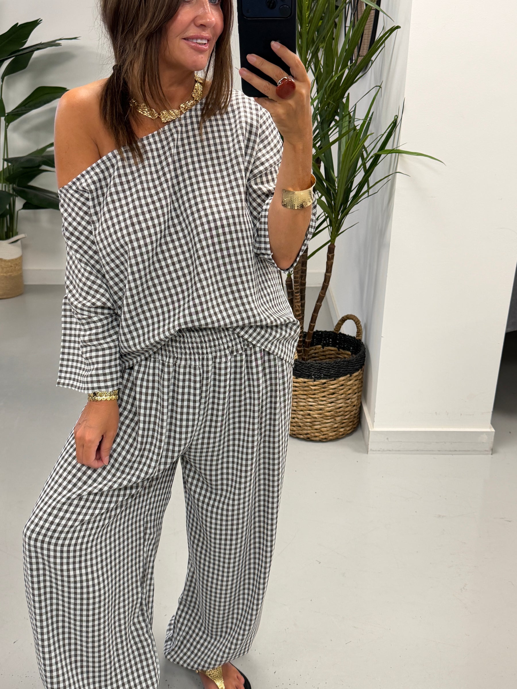 Vichy Two Piece - Chocolate
