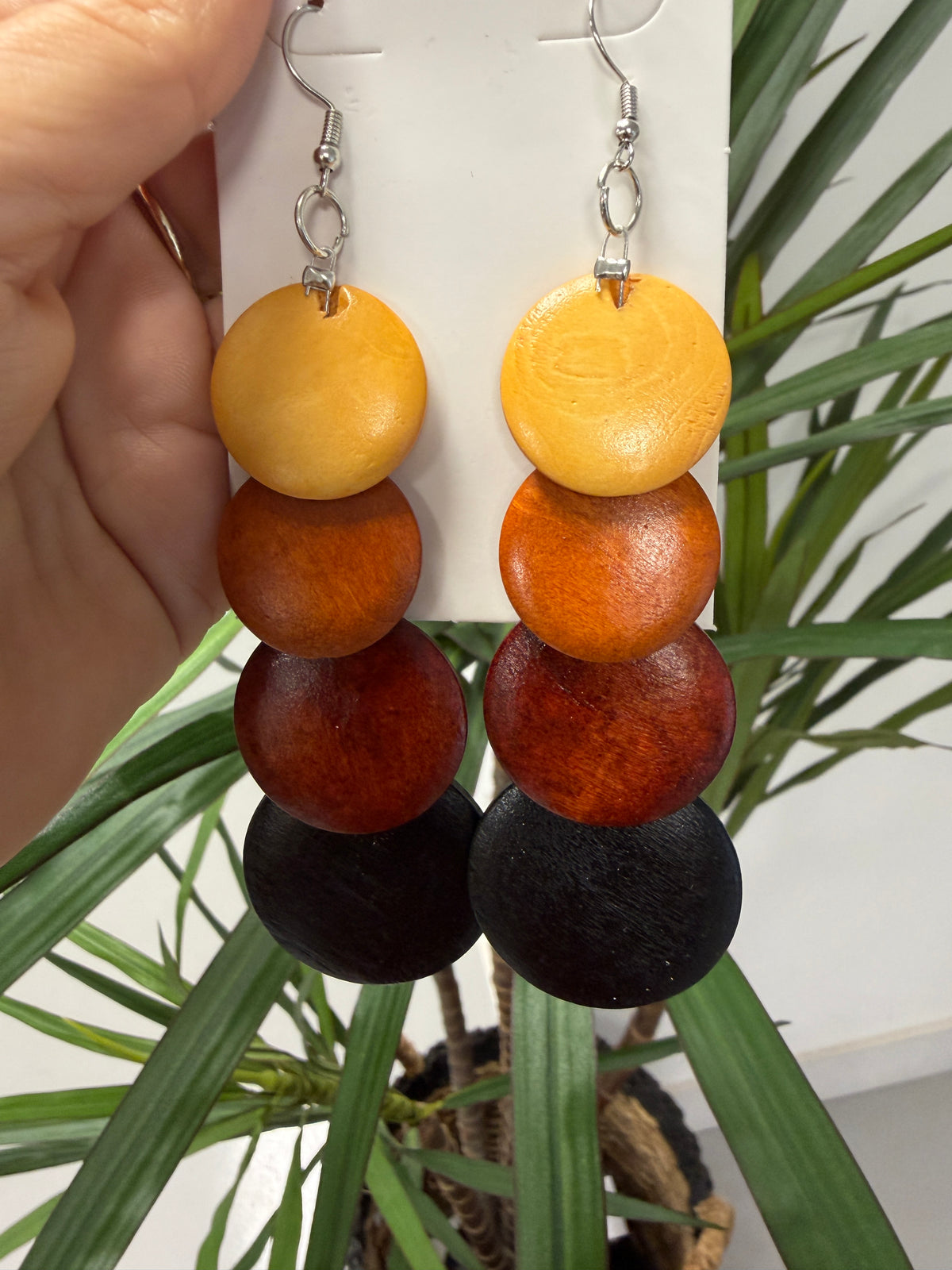 Driftwood Earings - Multi