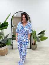 The Botanical Jumpsuit - Cobolt
