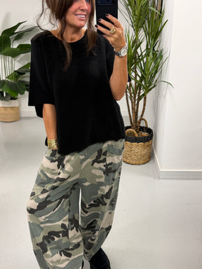 The Camo Tulip Jersey Joggers
